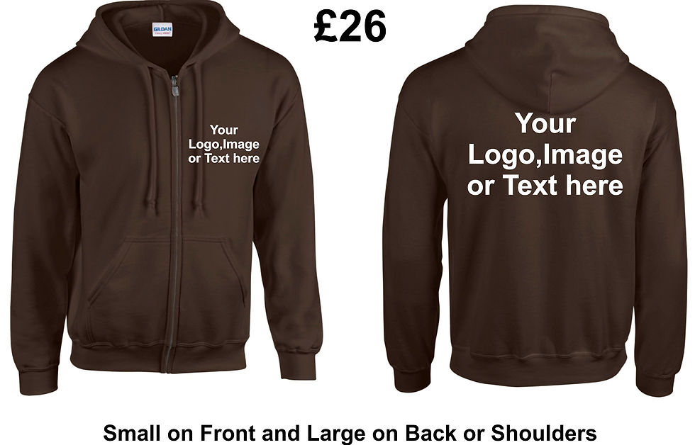 Thumbnail: Hoodie (with Zip) - Men