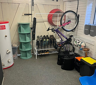 Garage after being organised and decluttered by Declutering Crew