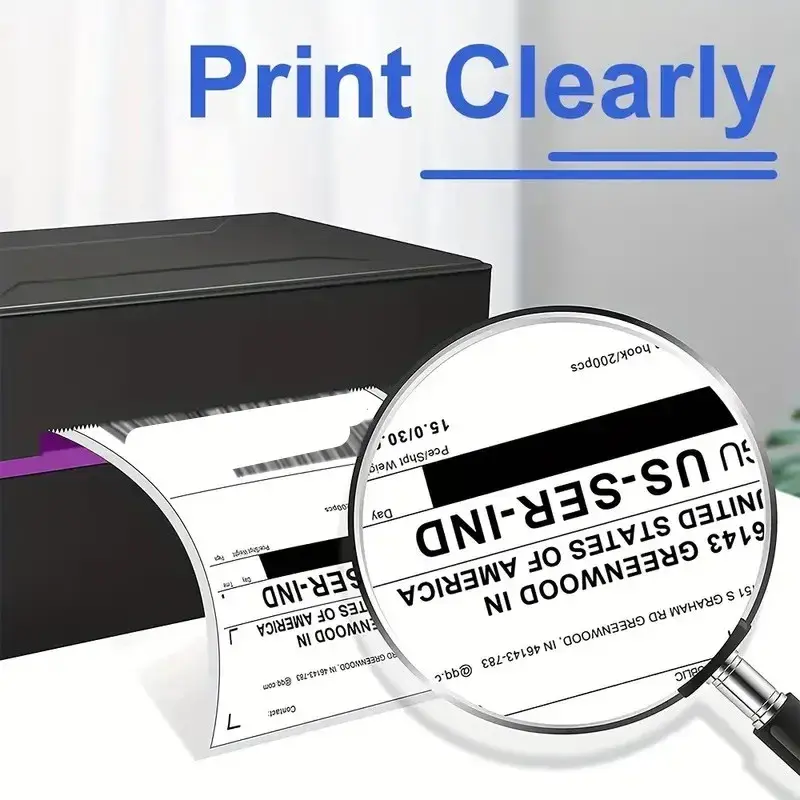 4x6 Direct Thermal Shipping Labels