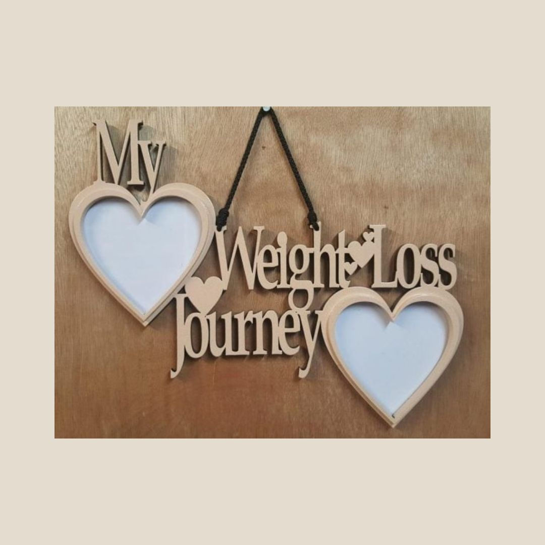 “My Weight Loss Journey” Picture Frame