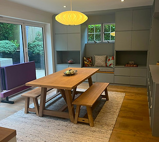 Open Plan area after being organised and decluttered by Declutering Crew