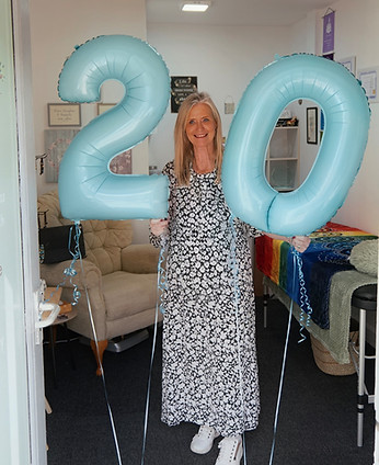 Nicki Richardson celebrating 20 years in practice
