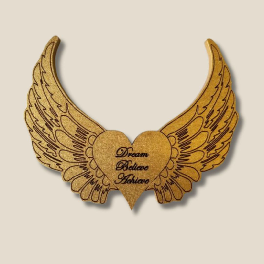 “Dream Believe Achieve” Angel Wing Reward