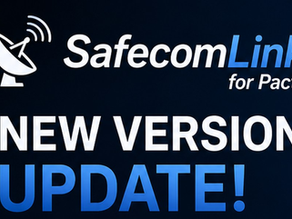 A new SafecomLink for Pactor update is now available (V14.0.36)