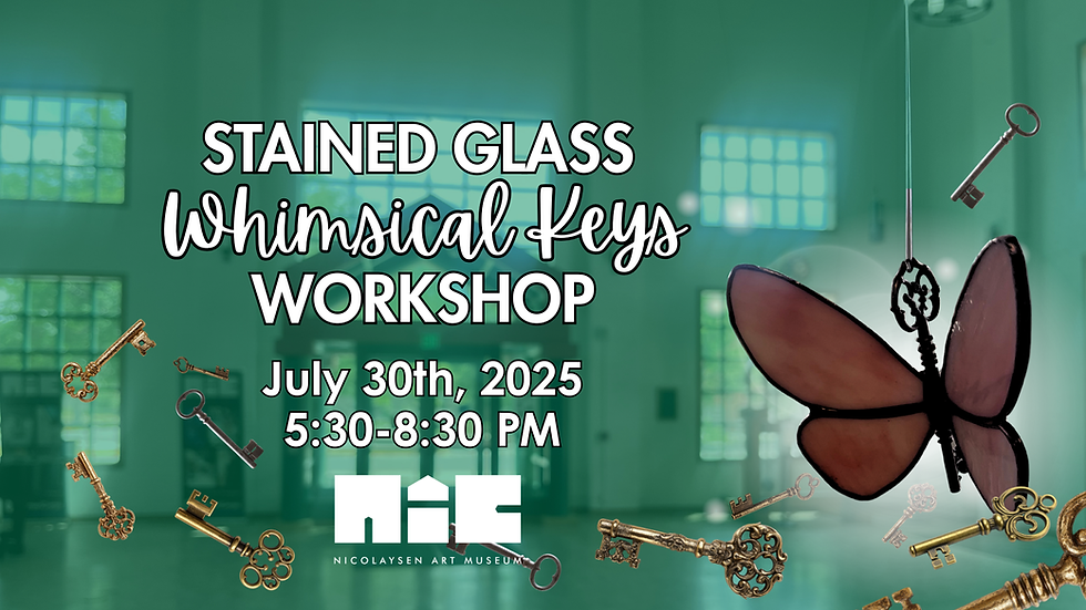 Stained Glass Whimsical Keys Workshop