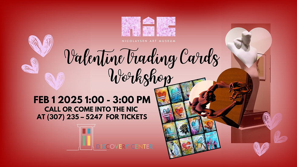 Valentine Trading Cards Workshop at The Discovery Center