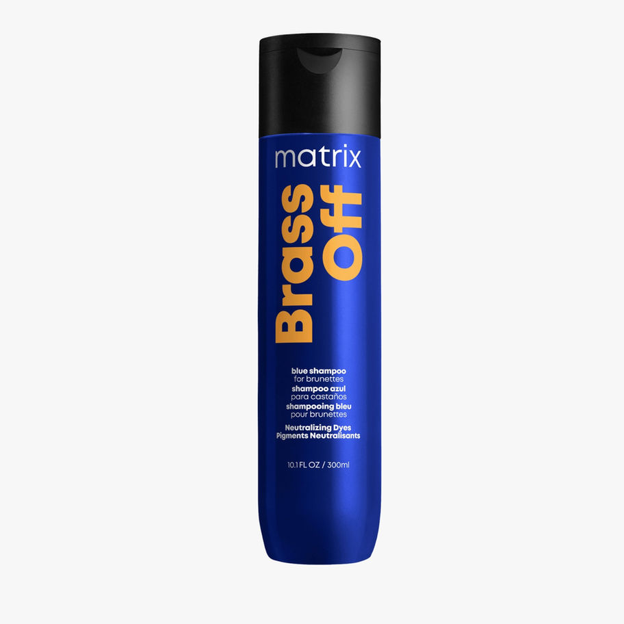 Matrix Brass Off Shampoo que neutraliza tonos cobrizos