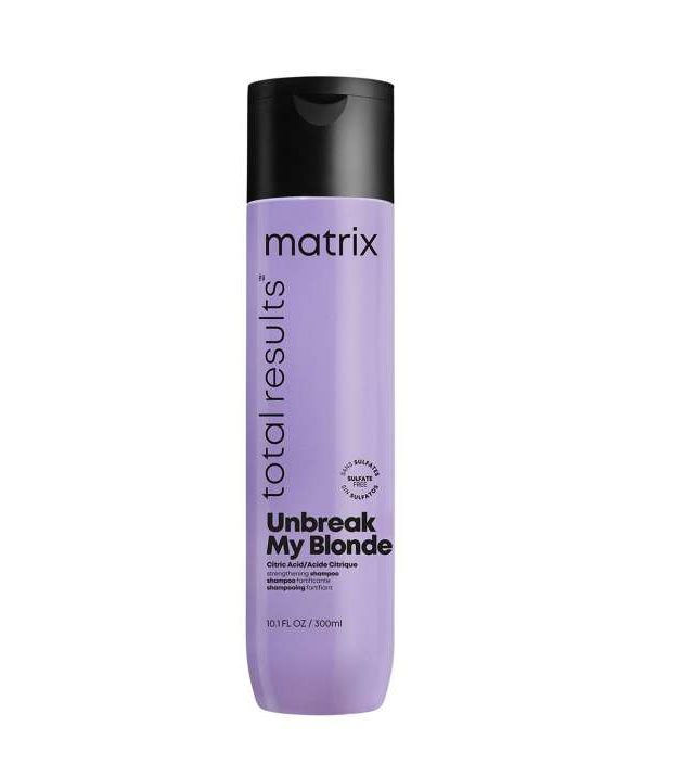 Shampoo Matrix Unbreak My Blonde 300ml fortalecedor sin sulfatos