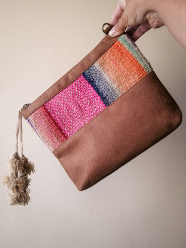 CARTERA CON MANTA CUSQUEÑA Manos Peruanas - Main Image