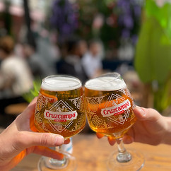 beer garden