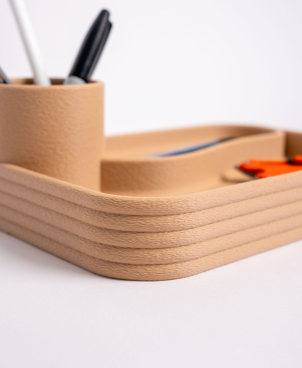 Thumbnail: GridNest Desk Organizer – 3D Printed Minimal Workspace Companion