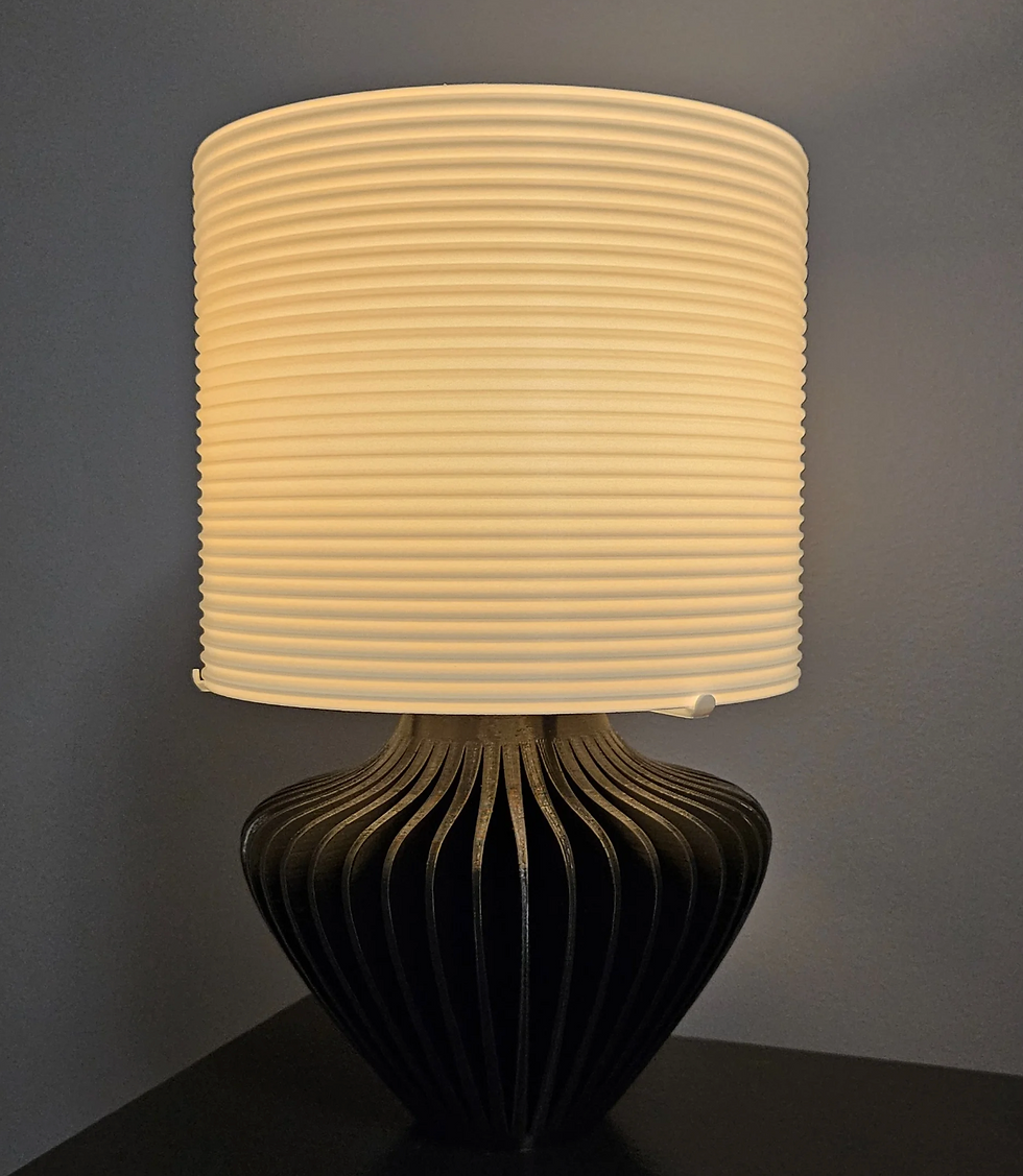 Thumbnail: Cleo Lamp – 3D Printed Sculptural Table Lamp