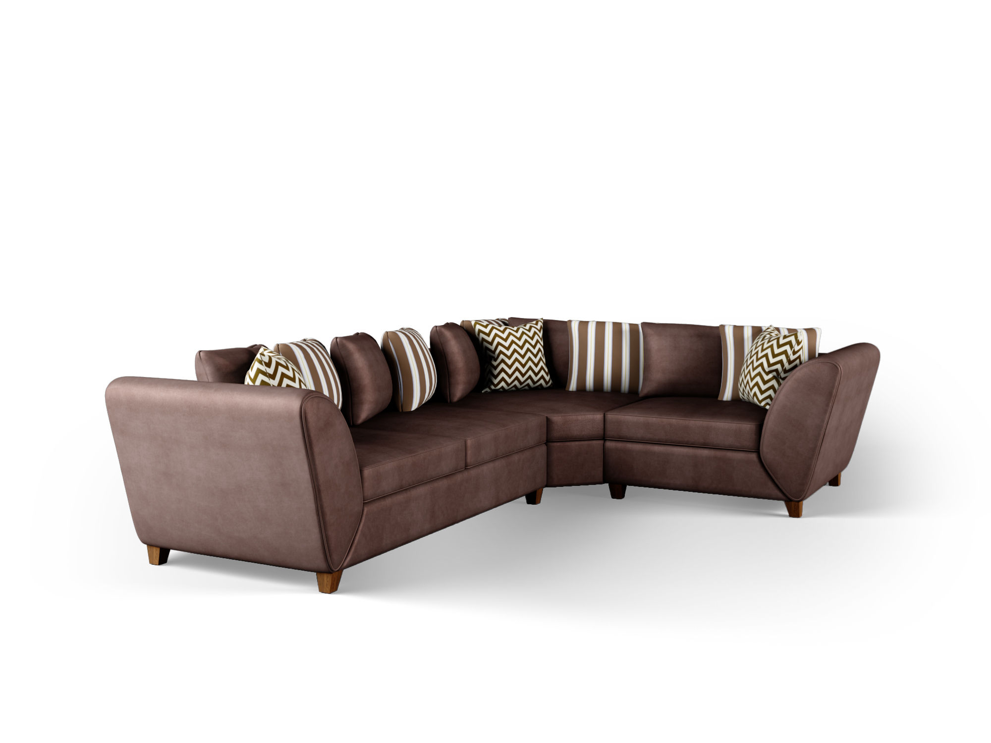 Adrian Sectional Sofa (Two Arms)