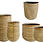 Miniatyrbilde: Bamboo planter round with concrete