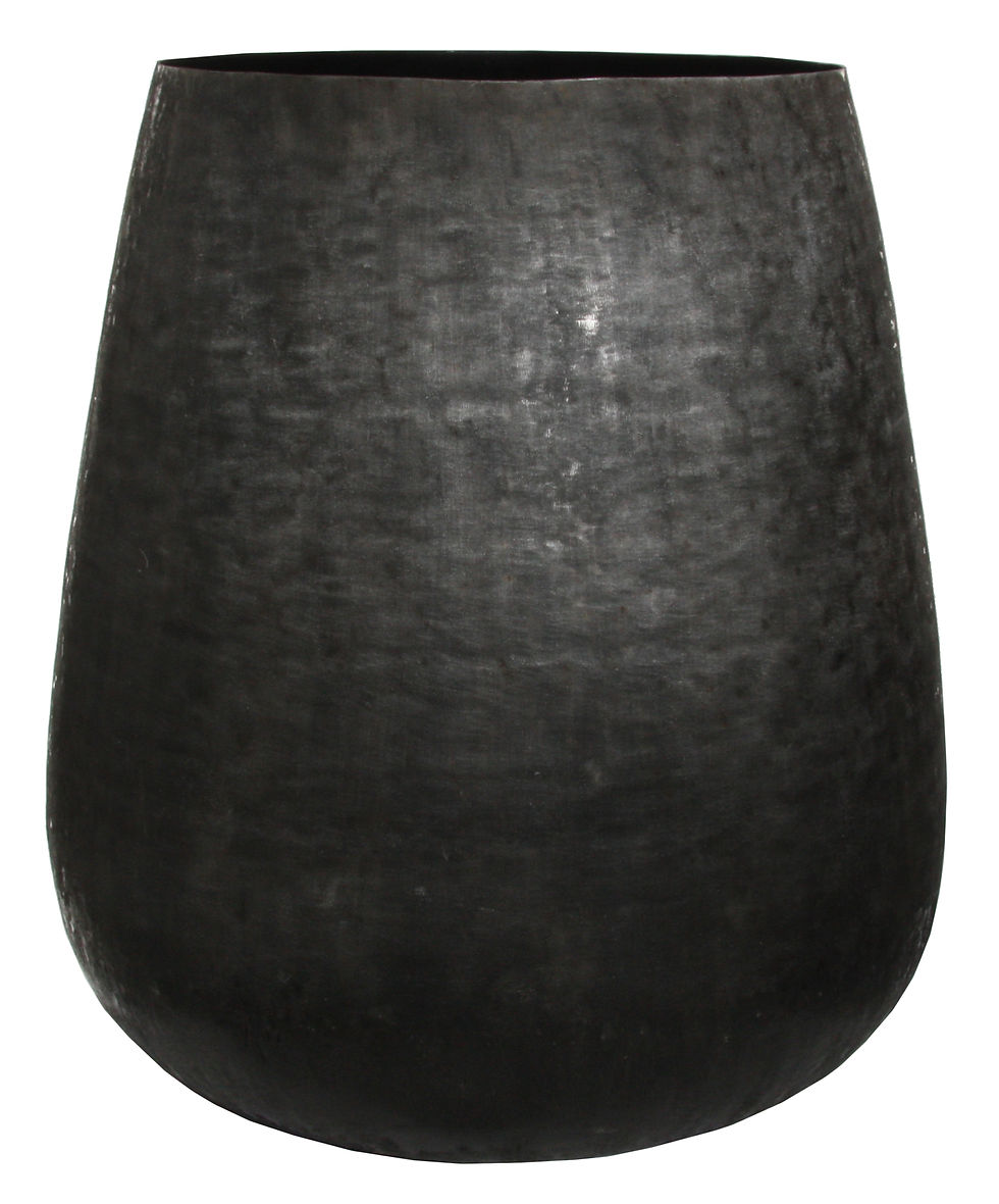Miniatyrbilde: Metal pot black lined