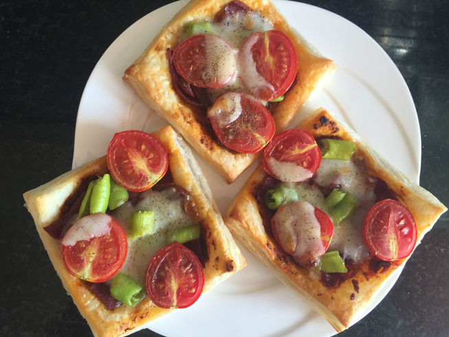 Kuru etli mini pizzalar...