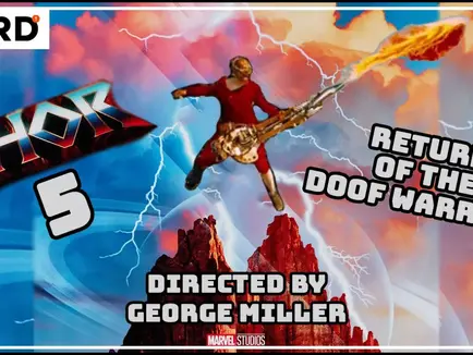 Thor 5 mock up with George Miller directing