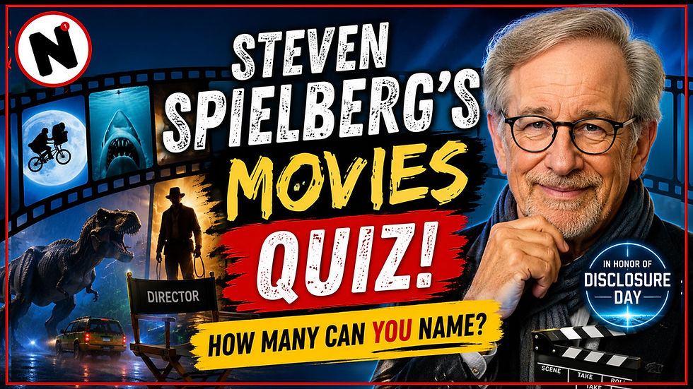 🎬 Nerd Alert Quiz! How Many Steven Spielberg Movies Can YOU Name? 🎬