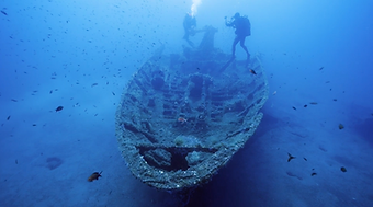 L'épave de l'Insuma, cap corse