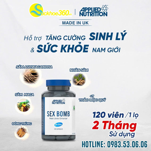 Thành Phần Tự Nhiên - Lý Do Khiến Sex Bomb For Him Trở Thành Lựa Chọn Số Một
