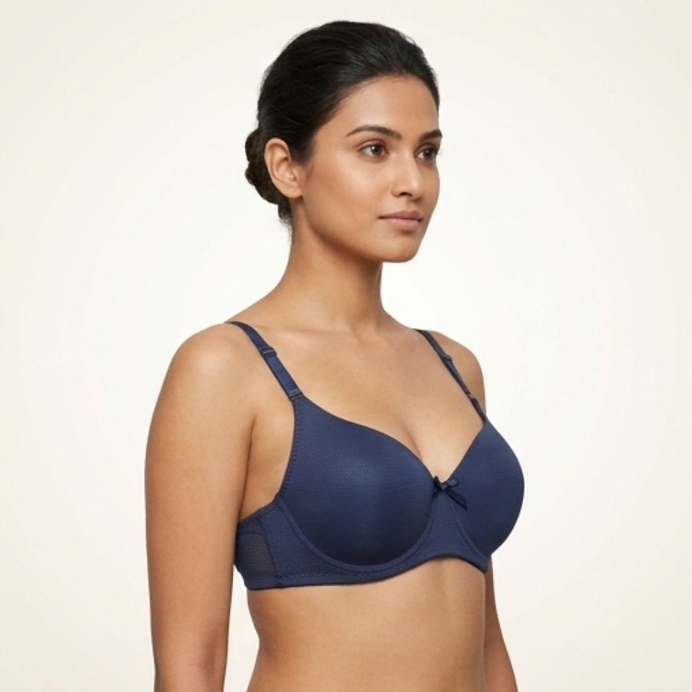 Thumbnail: Padded High Coverage Bra