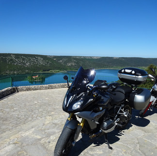 NP Krka, Visovačko jezero, vidikovac