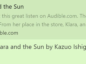 Klara and the sun