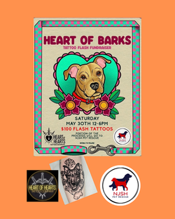Hearts of Barks Tattoo Fundraiser