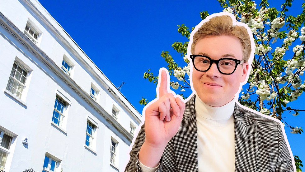 Jacob Littorin, aspiring Personal Estate Agent in Islington - and I mean London! Background photo: Jacob Littorin.