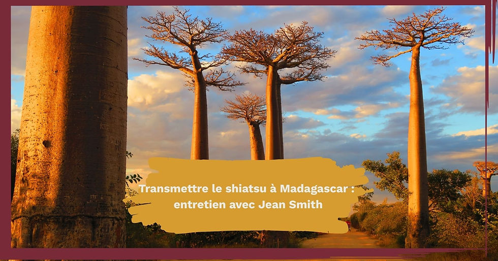 Transmettre le shiatsu à Madagascar : entretien avec Jean Smith