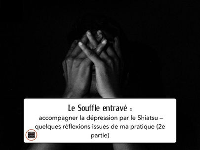 Dépression et shiatsu