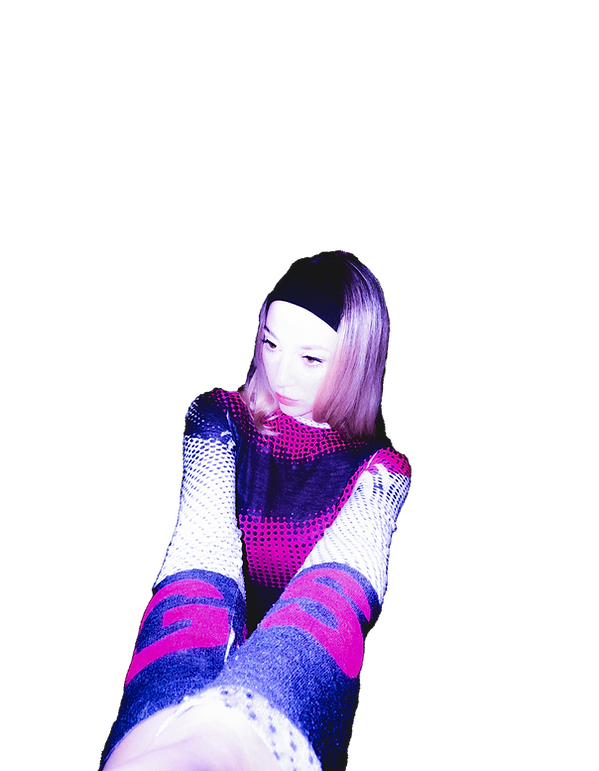 Portrait of Elin Fiorentino, Stockholm-based audiovisual artist