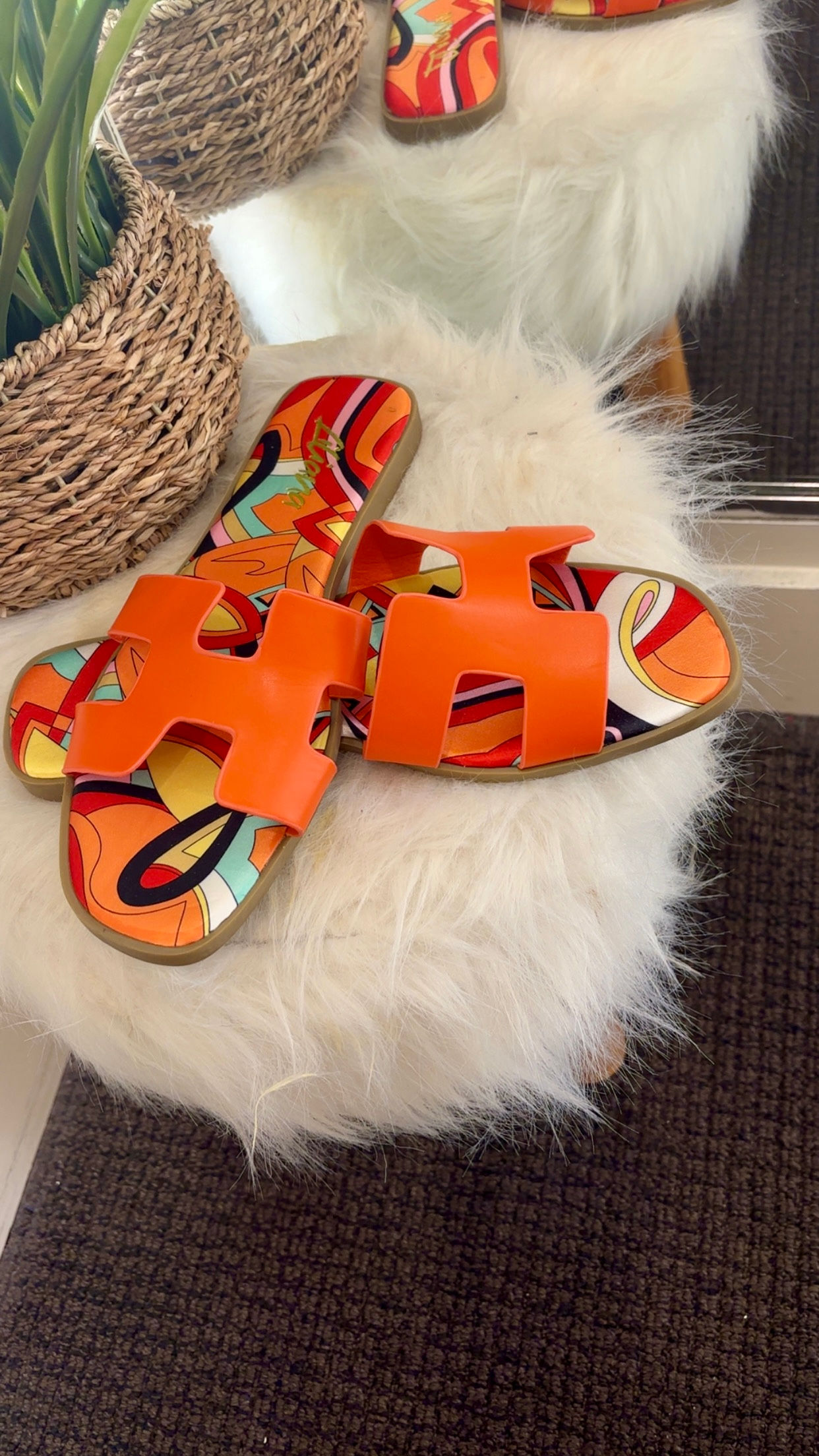 Bestie Orange Sandal