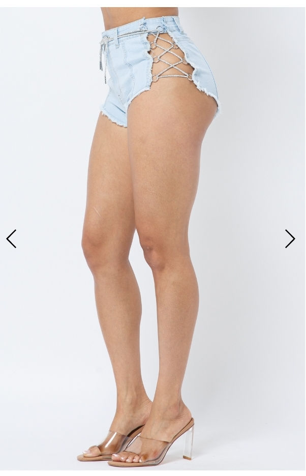Thumbnail: Bottles Up Jean Shorts