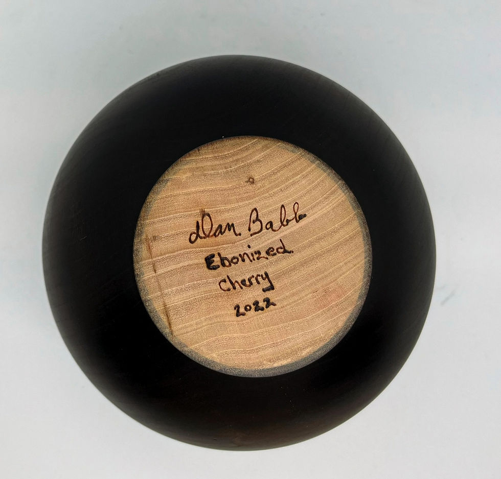 Thumbnail: Ebonized Cherry Vessels