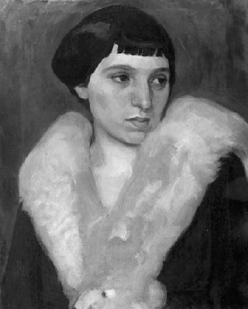 adolfo mutti: ritratto femminile 1914