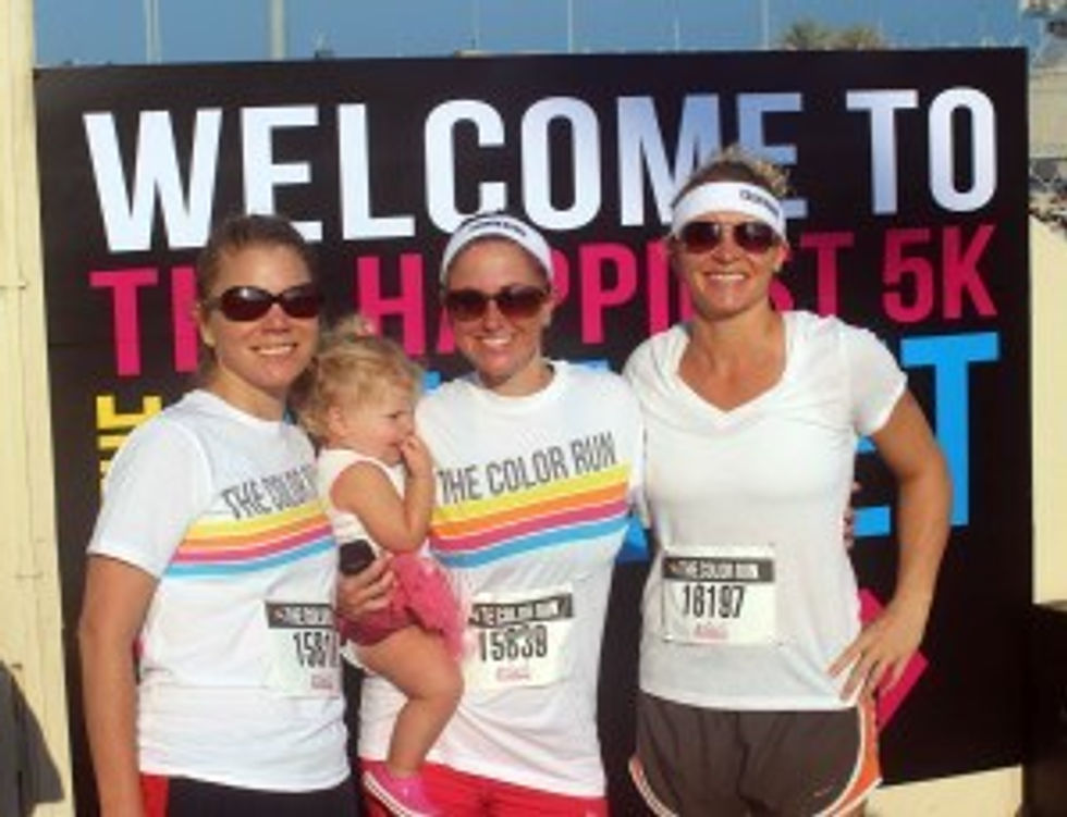 Color Run Abu Dhabi 2014