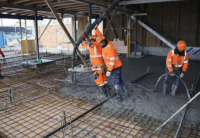 Foundation concrete pumping service in GTA by CreteX Line Pumping