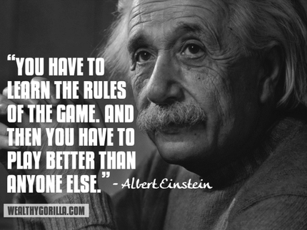By Albert Einstein