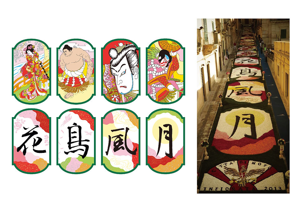 Infiorata原画
