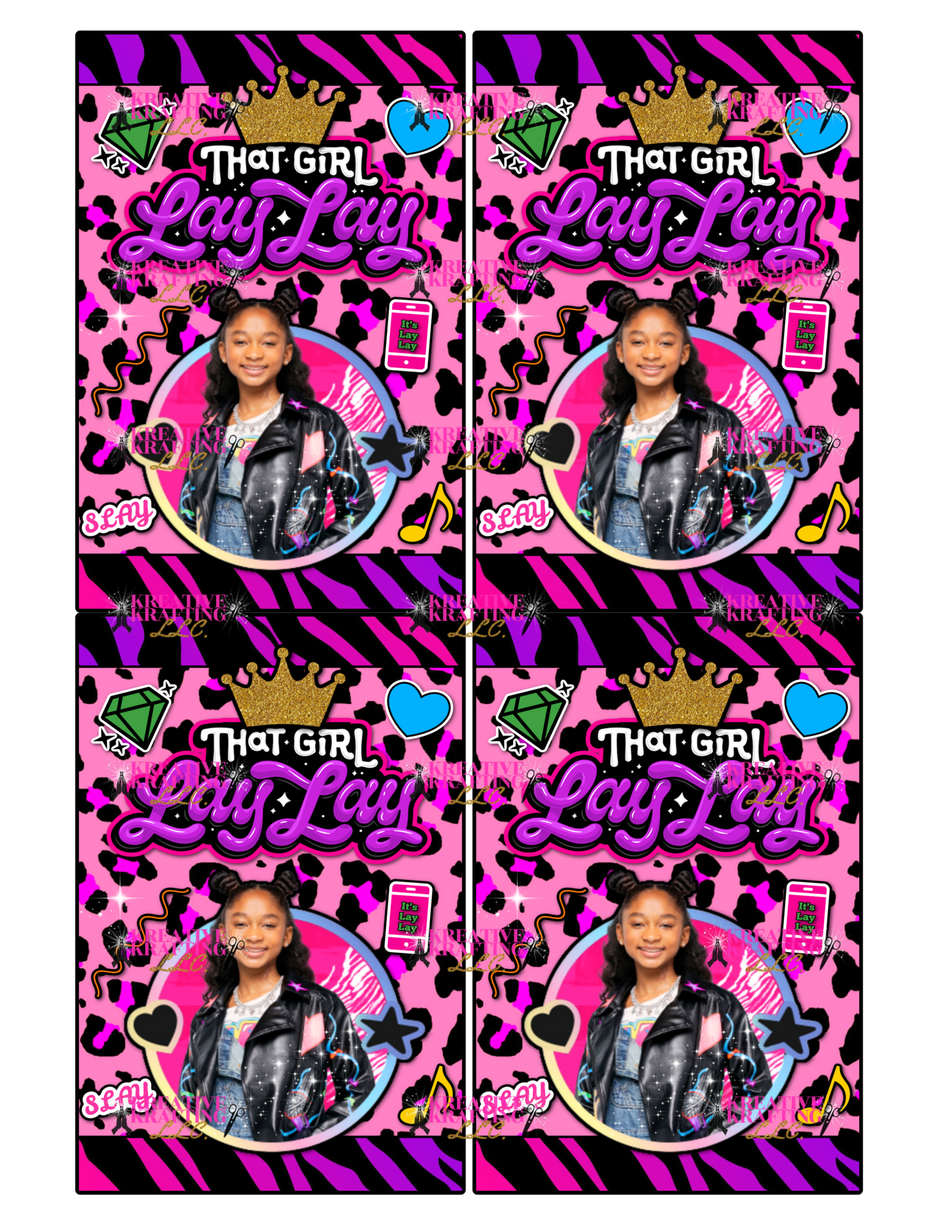 THAT GIRL CAPRISUN LABELS