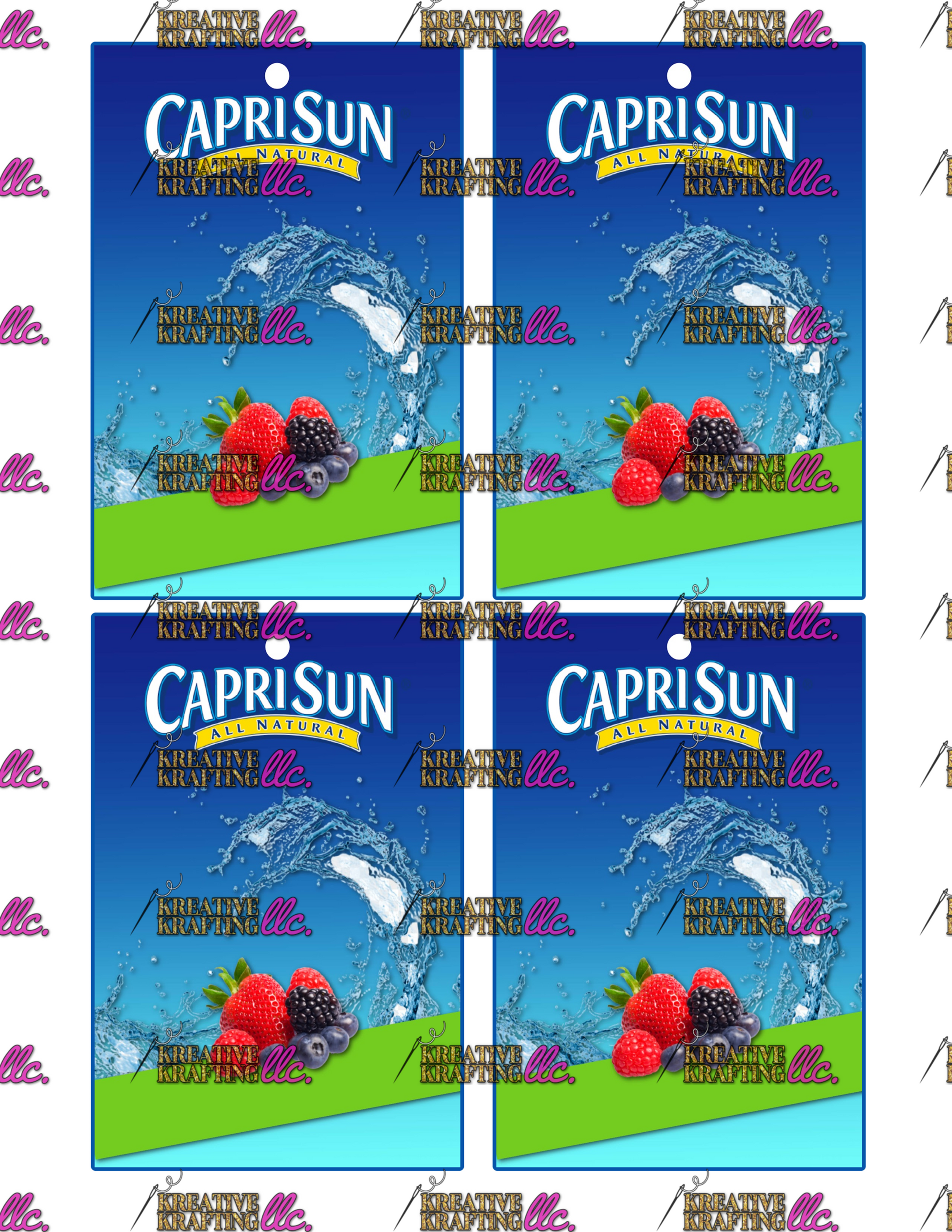 CAPRISUN GREEN STRIPE