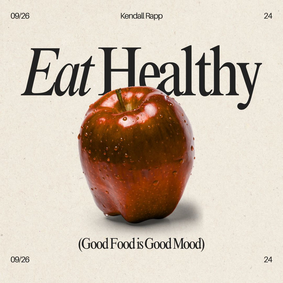 Eat Healthy Campaign Post Passion Project