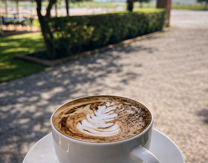Coffee with the horses