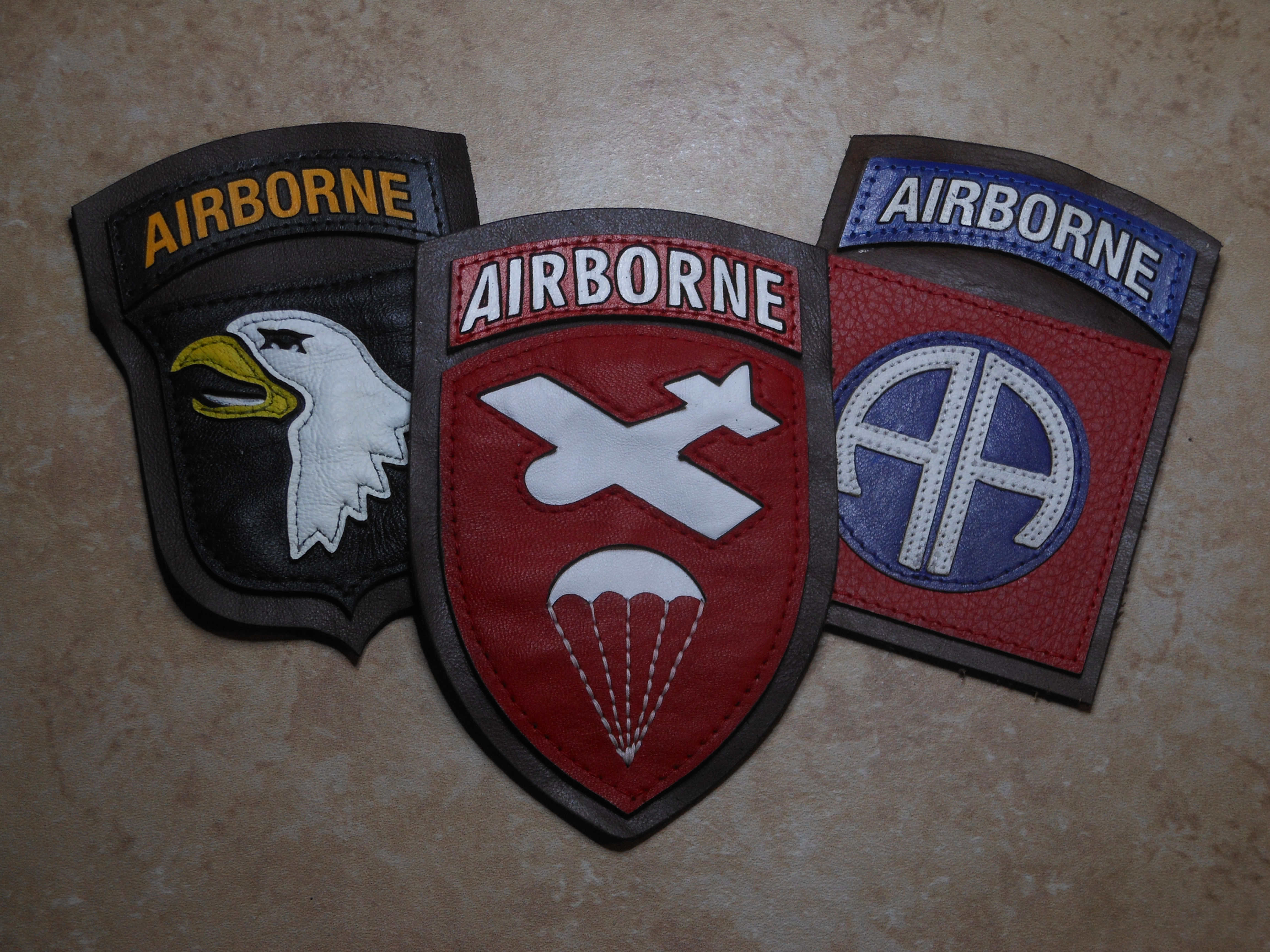 Airborne Flight Jacket Shoulder Patch