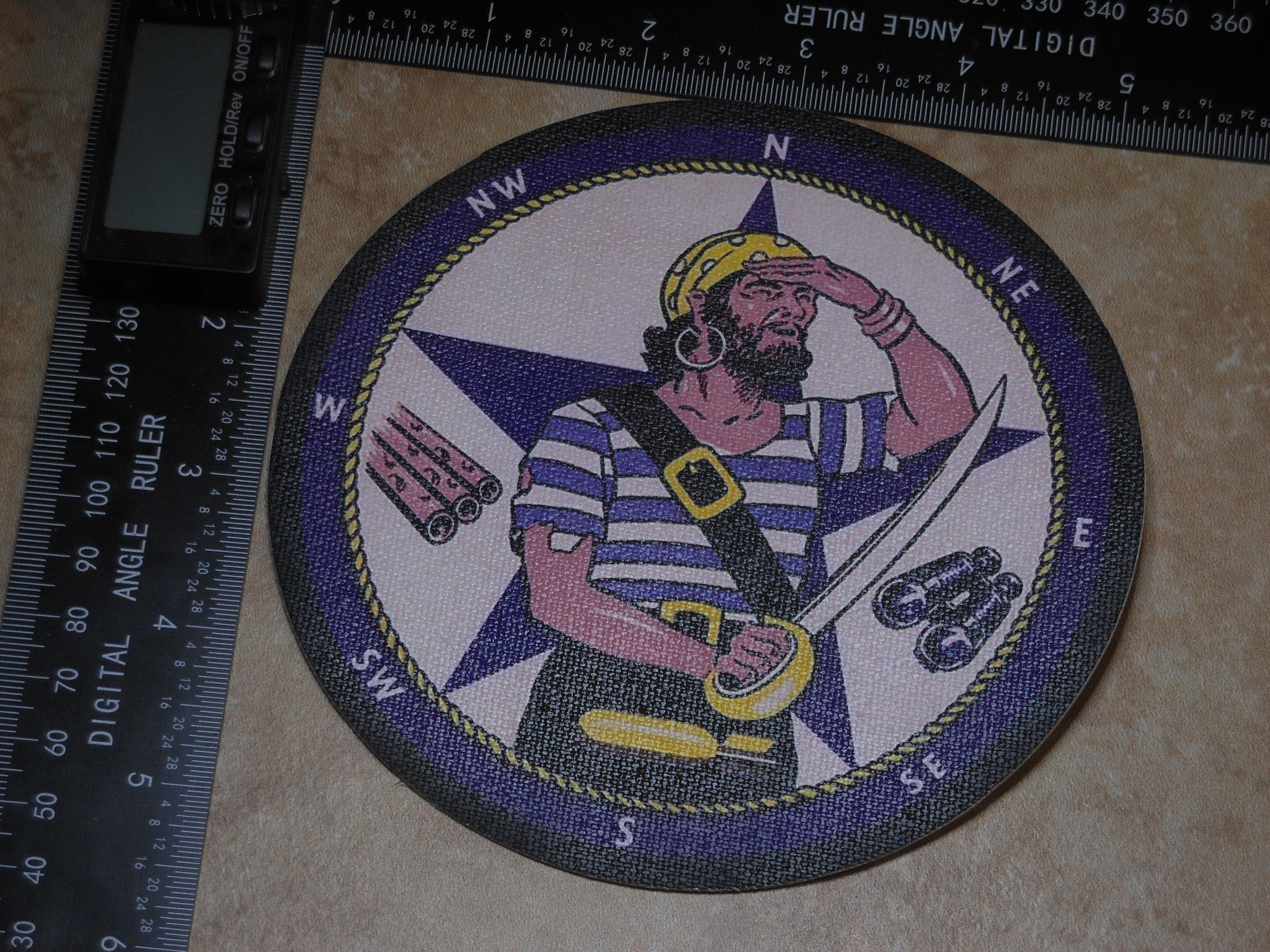 WW2 USN VOF-1 Squadron Patch / "REAL SERIES"