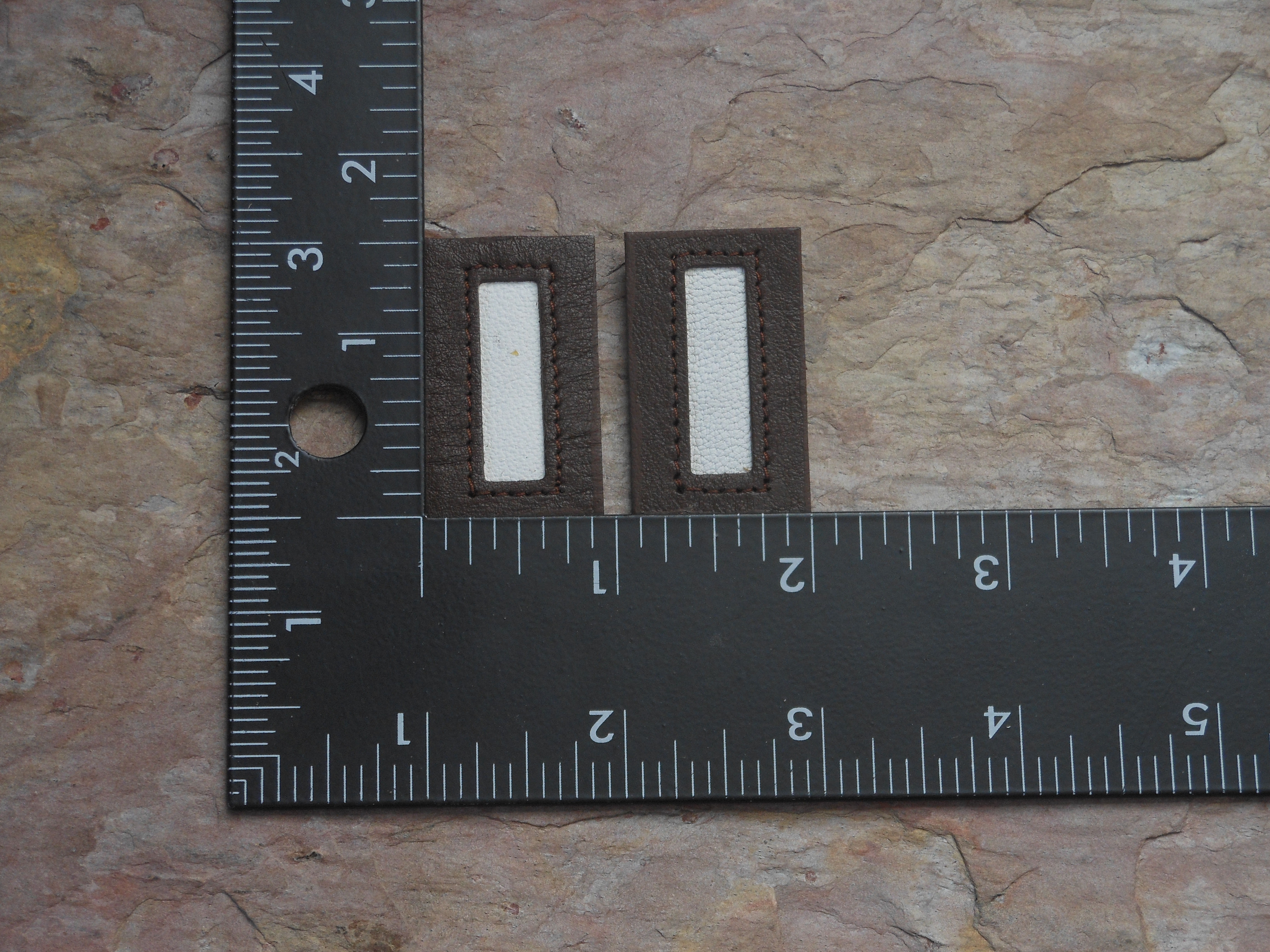 Leather A-2 Jacket Rank Insignia "1st Lieutenant"