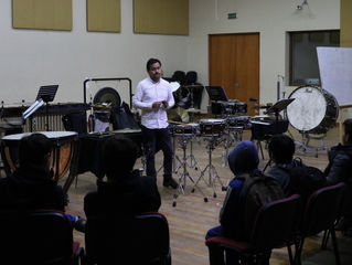 Clase magistral de percusión cerrará el primer mes de actividades educacionales online de la OSULS