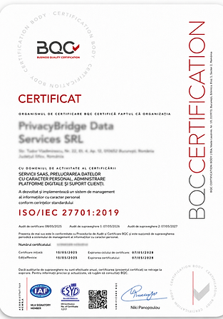 ISO/IEC 27001 2019