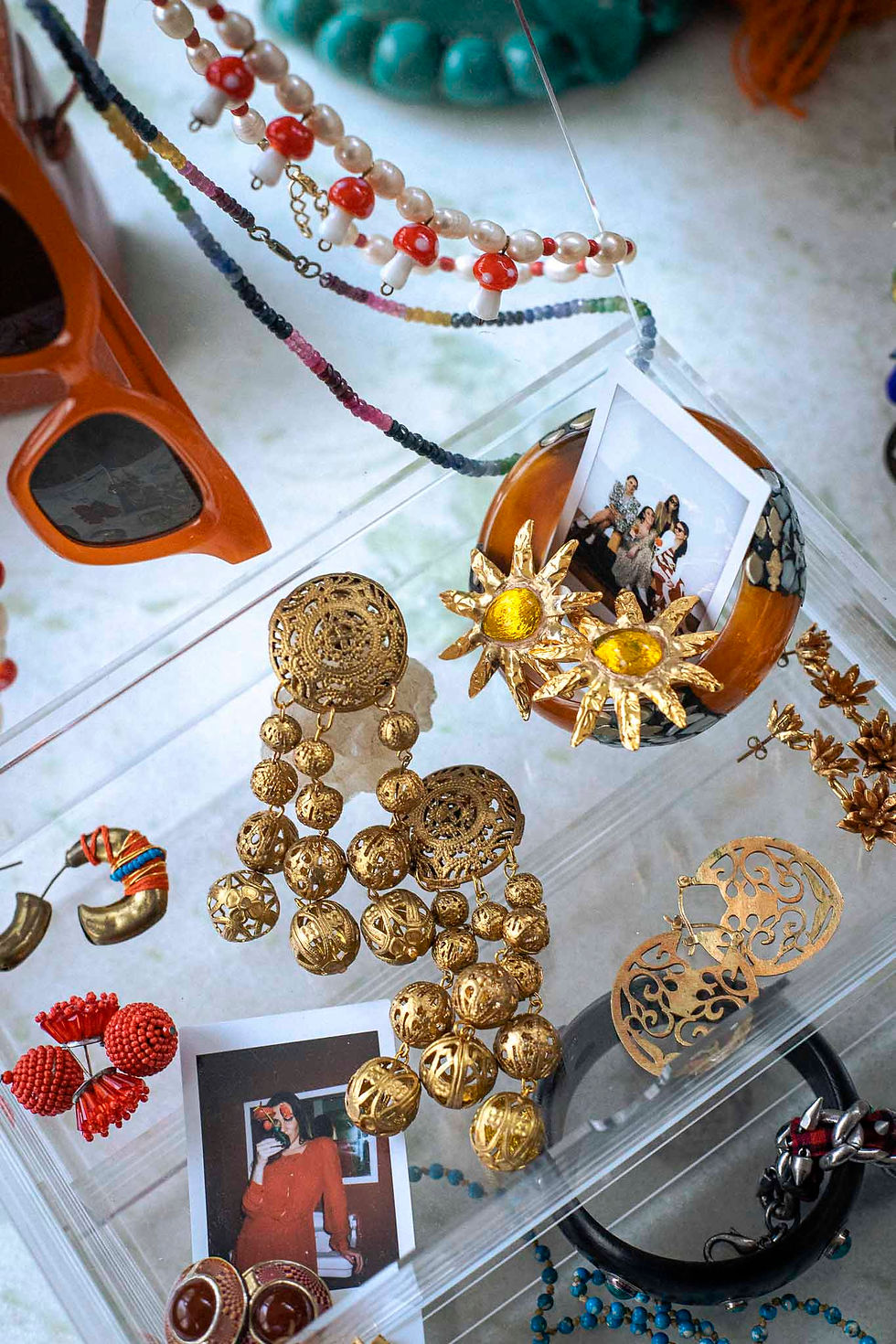 Miniatura: Brinco Vintage Bolas